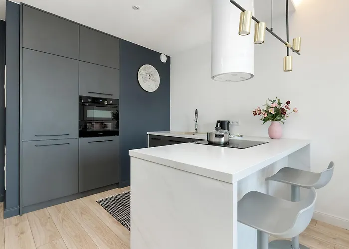 Elegant With Balcony And Underground Parking By Renters Gdansk